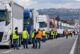 Valdichiana: trattori e camion in presidio al casello dell’A1