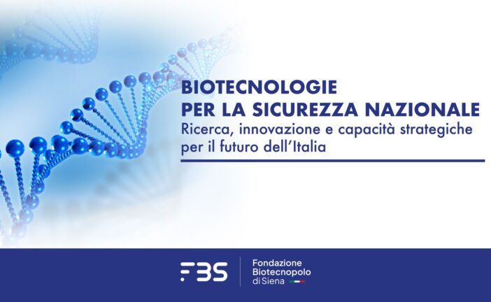 “Biotecnologie per la sicurezza nazionale” alle 10,30 col ministro Schillaci