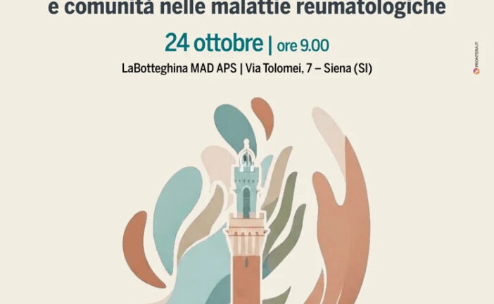 Malattie reumatologiche, cura e benessere. Incontro a Siena