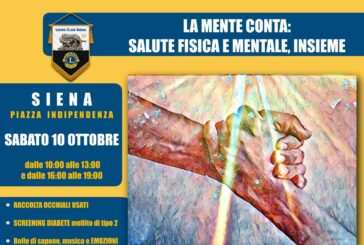 Il Lions Club Siena porta in piazza la salute