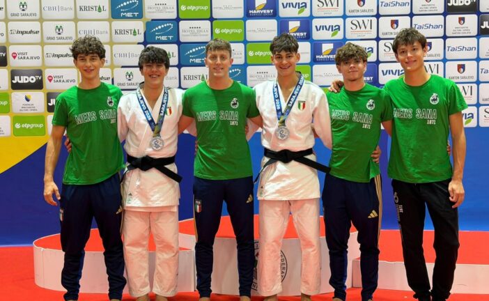 Mens Sana Judo: argento per Domenichini e Gabbriellini ai Mondiali di Sarajevo