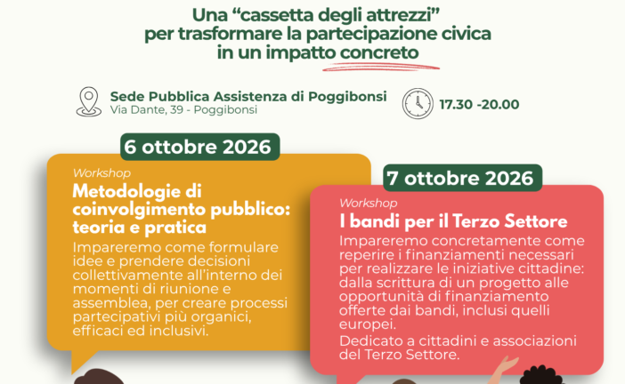 Dalla partecipazione alle azioni concrete: doppio workshop promosso dal Forum Giovani