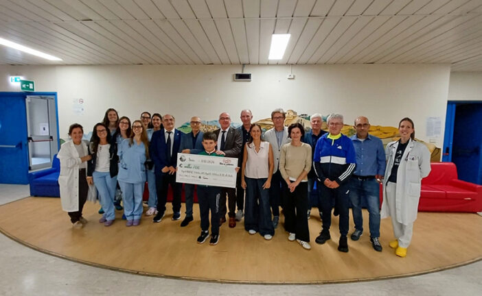 Ride for Children, donati 1.000 euro alla Pediatria