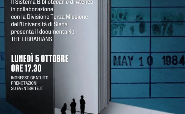 Al Pendola la proiezione del documentario “The Librarians”