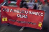 Usb PI Siena: “Il futuro non si costruisce con la propaganda militare”