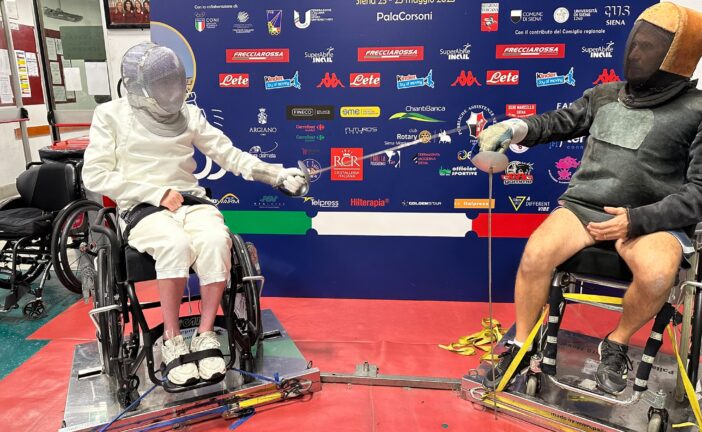 CUS Siena: da Chianti Mutua un contributo per la scherma paralimpica