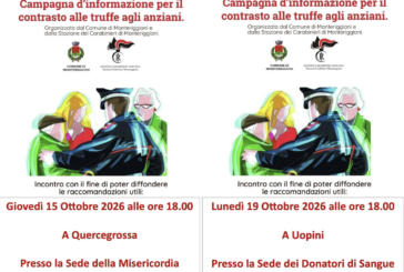 Truffe agli anziani: a Monteriggioni una campagna d’informazione per contrastarle