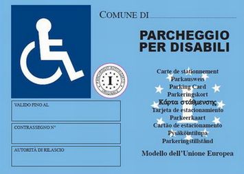Contrassegno disabili per l’auto: procedure di rinnovo più semplici