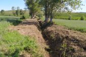 CB6: decespugliato il fosso Addobbi a Montalcino