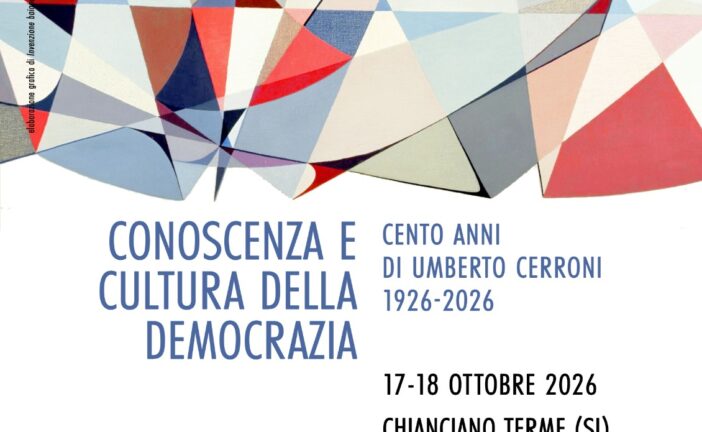 Chianciano Terme celebra il centenario di Umberto Cerroni