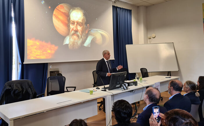 Al Campus del Pionta la lezione di congedo del professor Giuseppe Patota