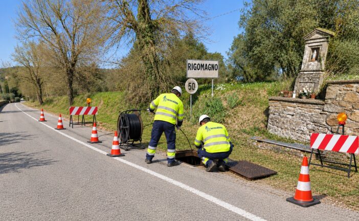 Terrecablate porta la fibra a Rigomagno