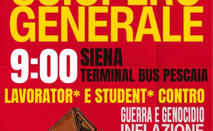 USB Pubblico Impiego Siena chiama allo sciopero