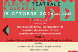 Al Teatro del Popolo di Colle in prima mondiale “Palestinesi sono i tuoi occhi”