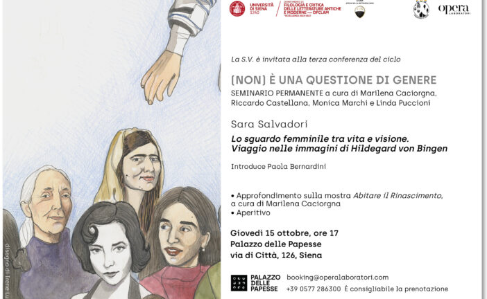 A Siena tornano gli incontri di “(Non) è una questione di genere”
