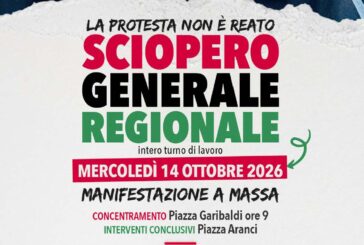 Cgil Siena invita a partecipare alle manifestazioni di Massa e Roma