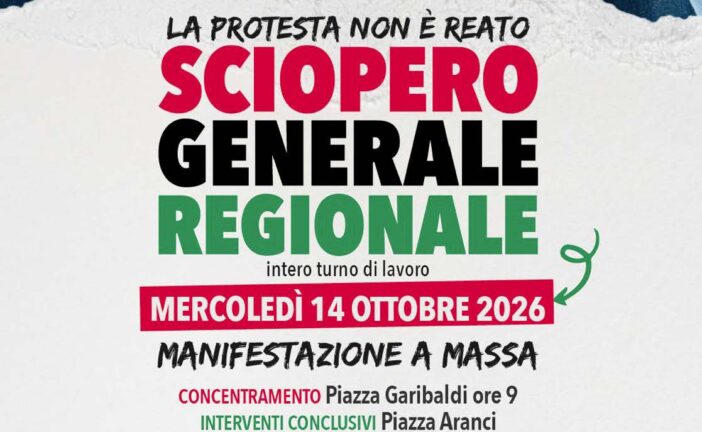 Cgil Siena invita a partecipare alle manifestazioni di Massa e Roma