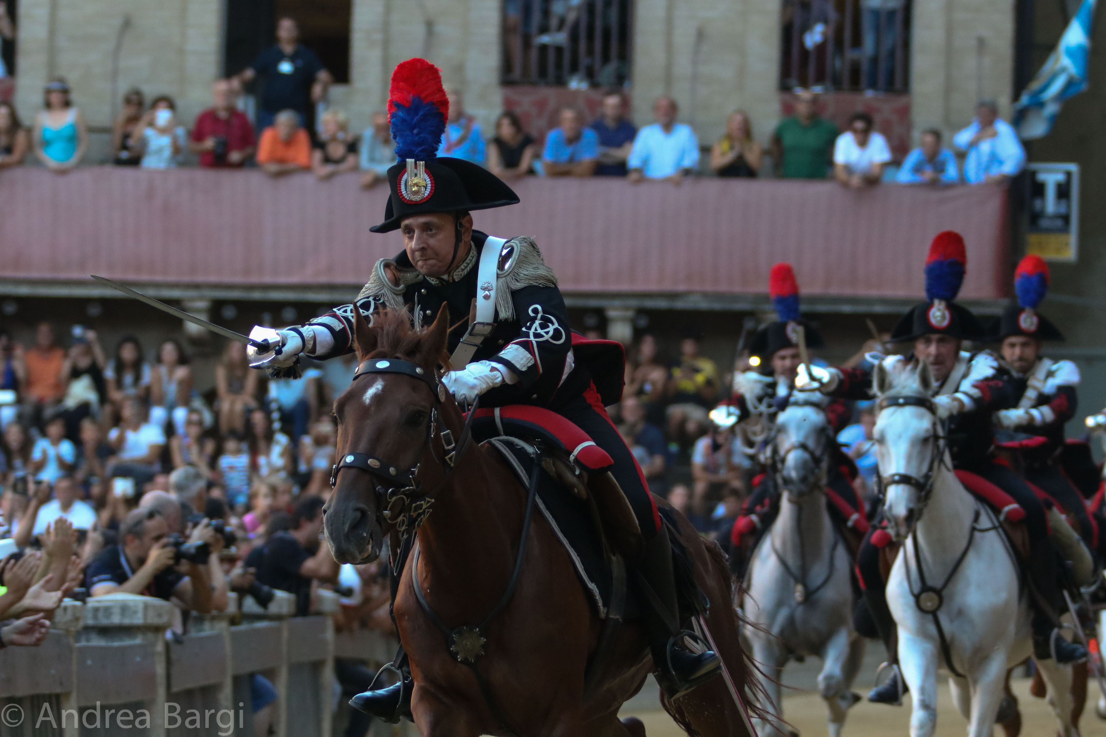 La carica dei Carabinieri