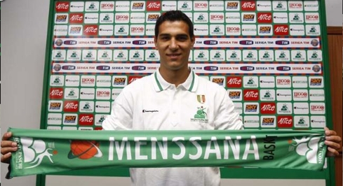 La Mens Sana ha presentato il play Zisis