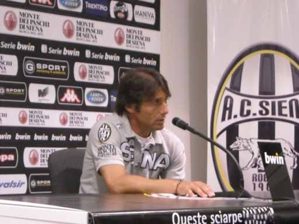 Conte: "Siena-Atalanta sarà una bella partita"