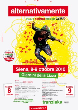 Alternativamente, prima festa di Sel a Siena