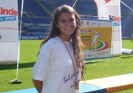 Atleta Colligiano 2009: il premio ad Irene Siragusa