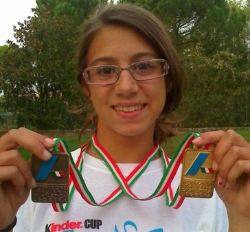 Irene Siracusa oro nella staffetta 4×100 ai Campionati Italiani Cadette