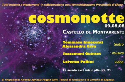 Sabato una "Cosmonotte" a Montarrenti