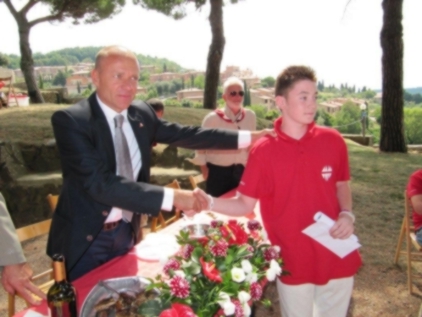 Festa del Borghetto, consegnata la borsa di studio Franci