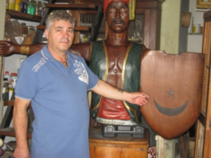 Sarteano: restaurato il "buratto" della Giostra del Saracino