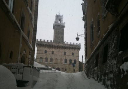 Montepulciano, ultime ore di "emergenza neve"