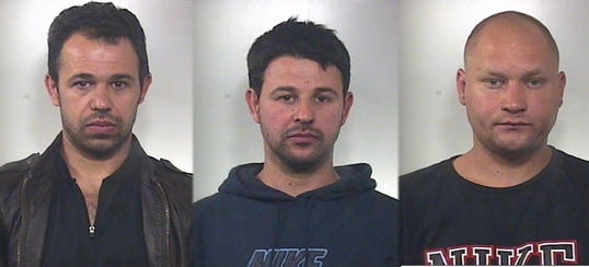Tre banditi "colti sul fatto" dai Carabinieri