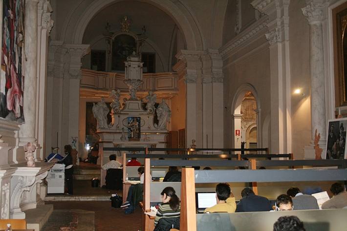 La Sala Rosa è occupata dagli studenti