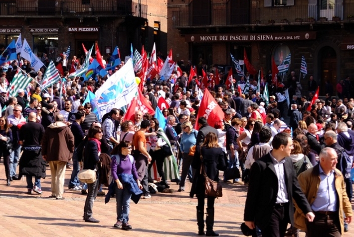 Unisin Mps: "Vediamo se alle parole seguiranno i fatti"