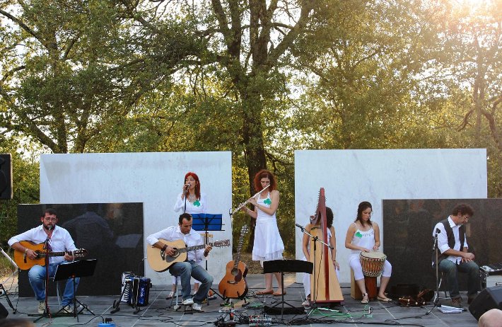 I Jig Rig in concerto al Parco Sculture del Chianti