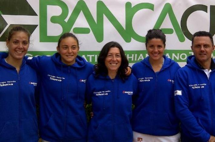 Tennis: il CT Siena è in serie A