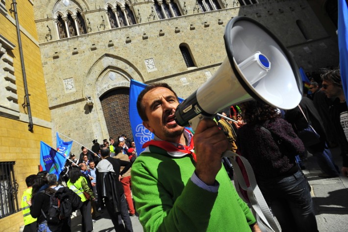 La via breve per lo sciopero al Monte