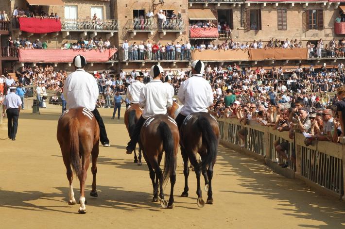 Palio: tratta anticipata di mezzora