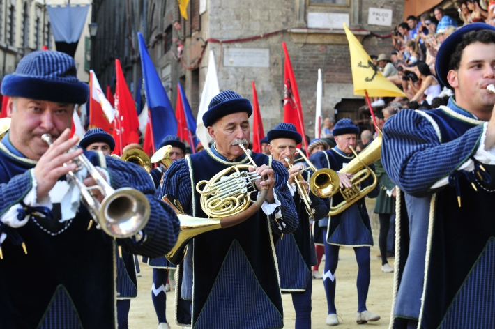 I componenti della fanfara