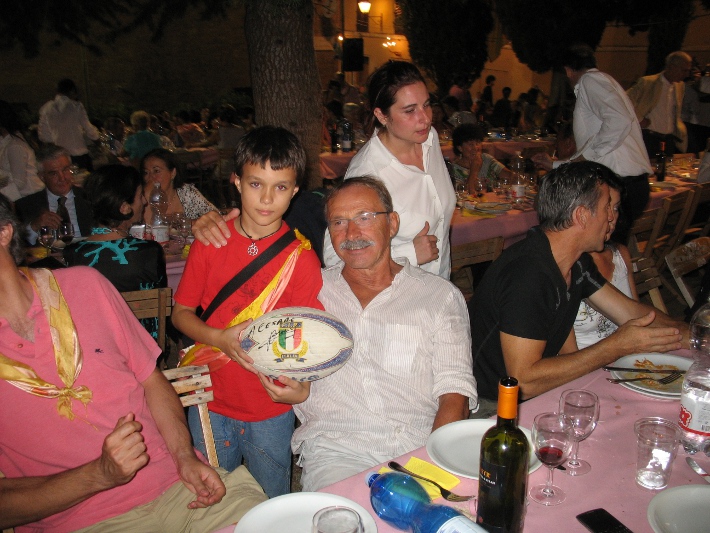 Brunel, CT del rugby, entusiasta della festa del Palio