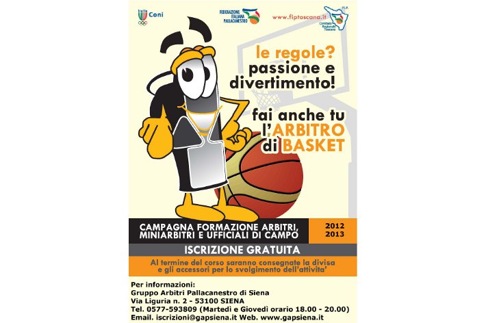 Basket: la Fip organizza corsi per arbitri e ufficiali di campo