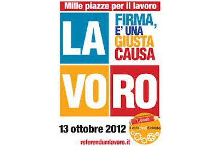 Lavoro: costituito il comitato referendario provinciale