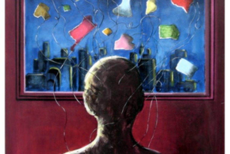 Pensieri colorati: le opere di Maraldi in Sala Rosa