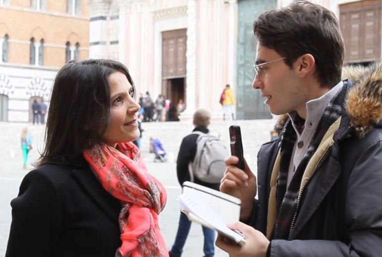 Genesi di un drappellone: l’incontro con Cecilia Rigacci