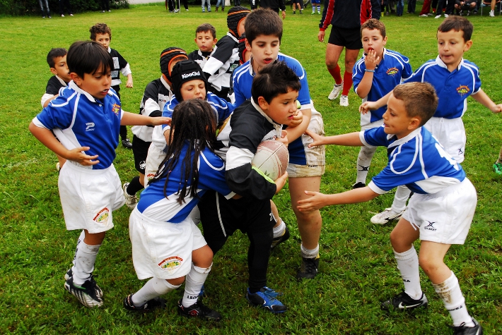 Cus Siena: il minirugby in azione