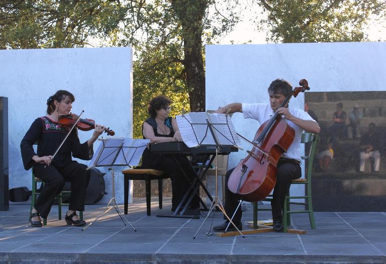Il Trio Fattori in concerto nel Parco Sculture del Chianti
