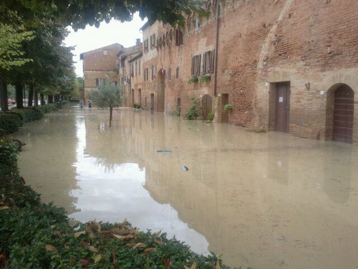 Situazione in miglioramento, calano i livelli dei fiumi