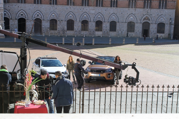 "Easy Driver" in piazza del Campo