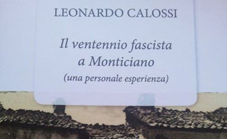 A Monticiano il libro di Leonardo Calossi