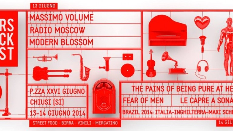 Lars rock fest 2014: Massimo Volume e The Pains of Being Pure at Heart